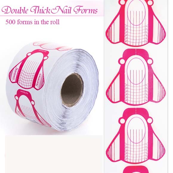 Argentino Nail Forms 500 pcs/roll