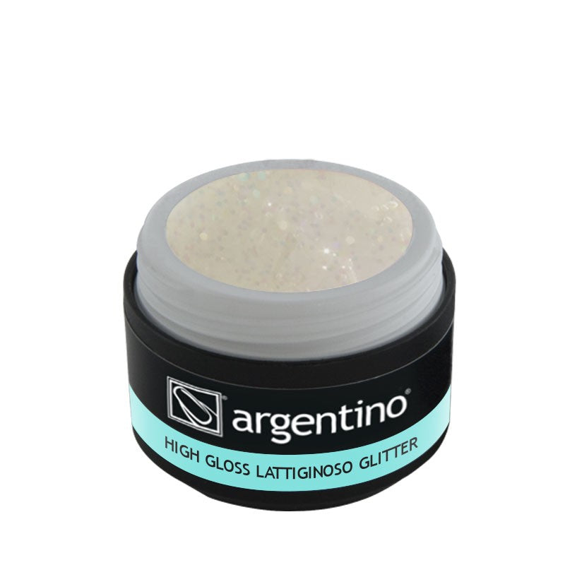 Argentino High Gloss Lattiginoso Glitter ml 15